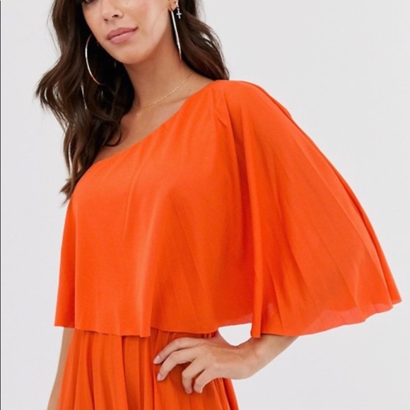 🍊ASOS one shoulder dress🍊 - Picture 3 of 5